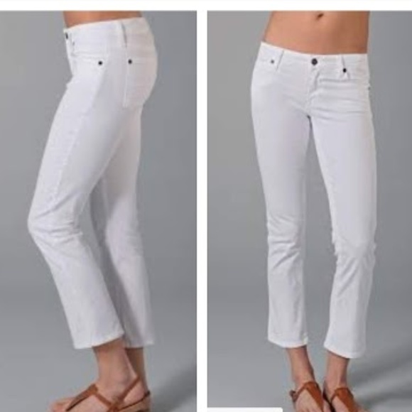 vince white jeans